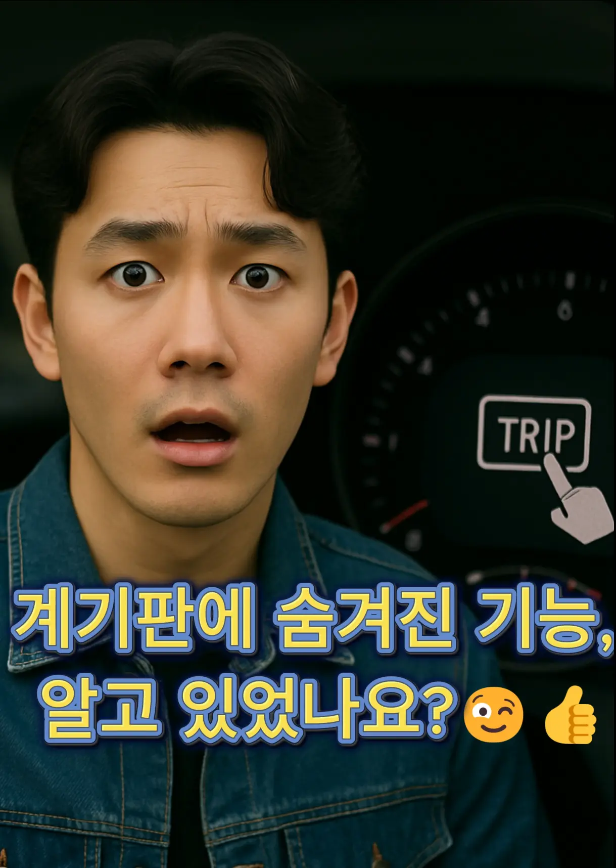 TRIP 버튼 숨은 기능으로 차량 상태를 직접 점검하는 방법