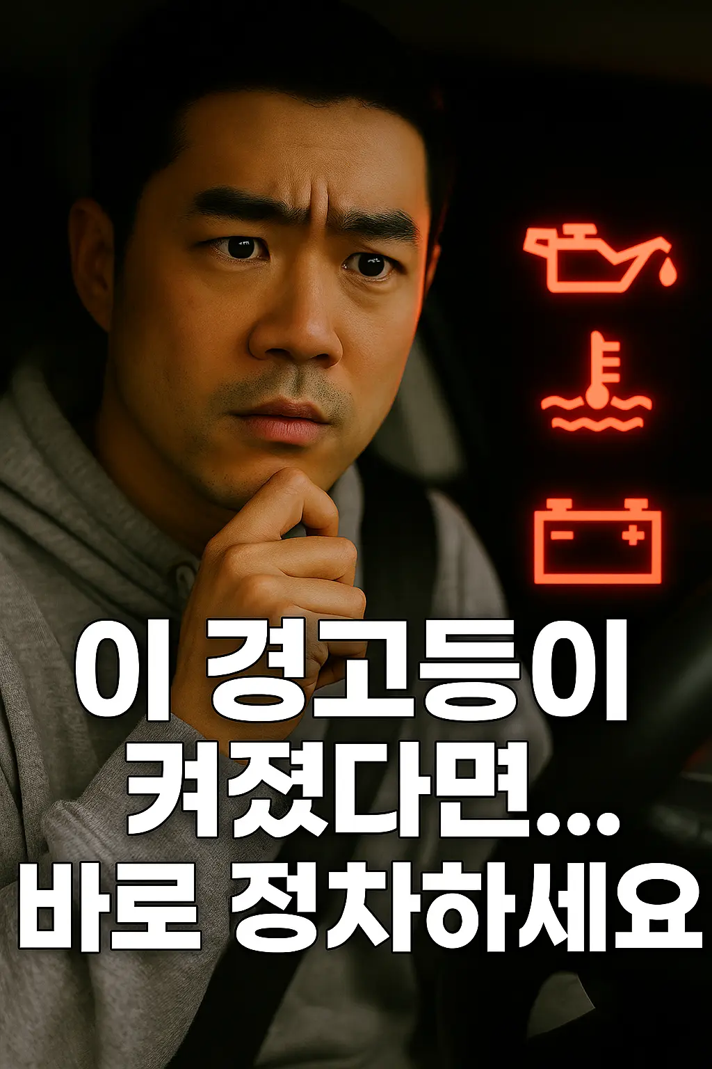 “계기판 경고등, 그냥 장식 아니에요!”