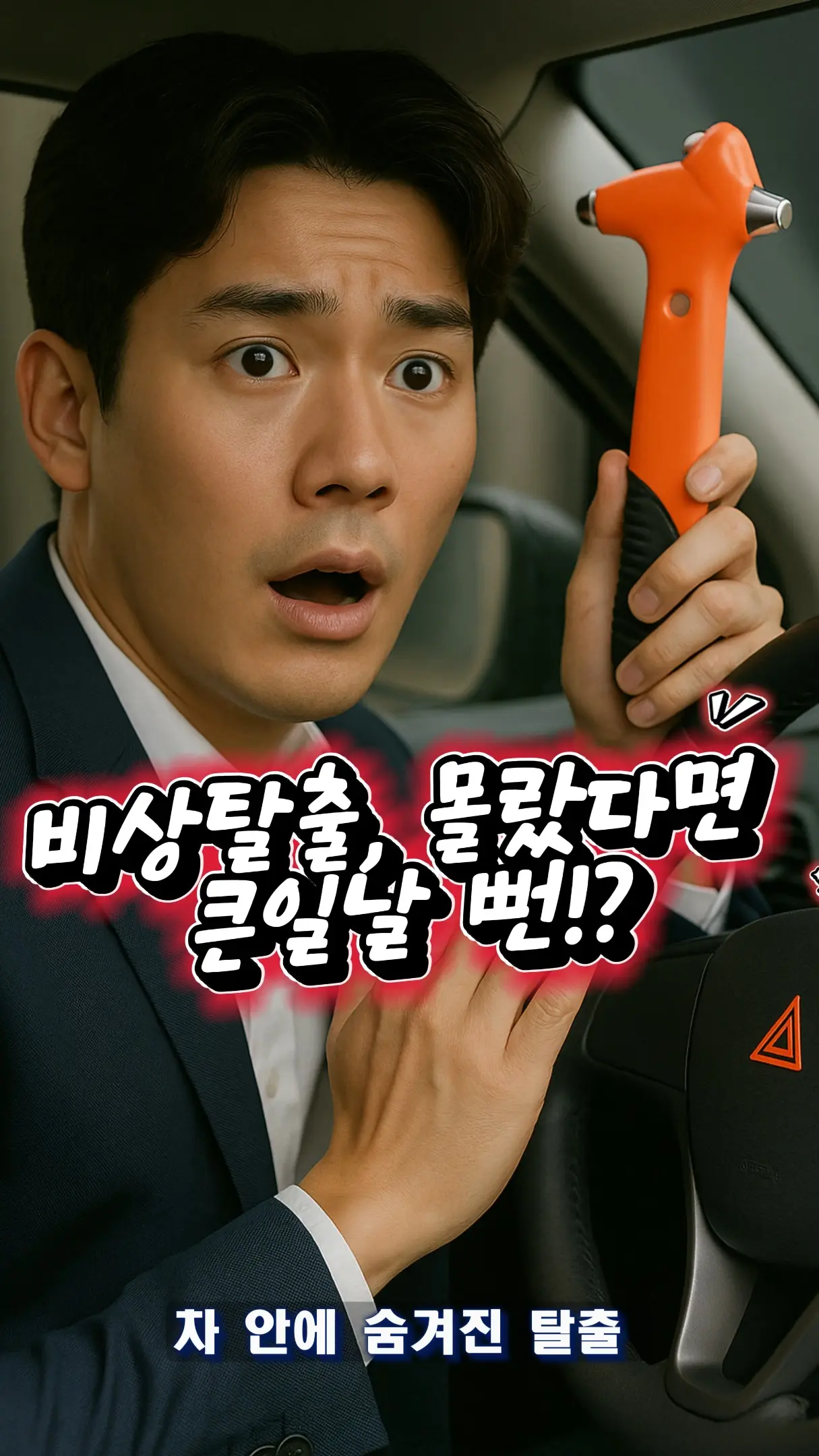 비상망치 사용법 총정리 🚨 생명을 구하는 3단계 탈출법