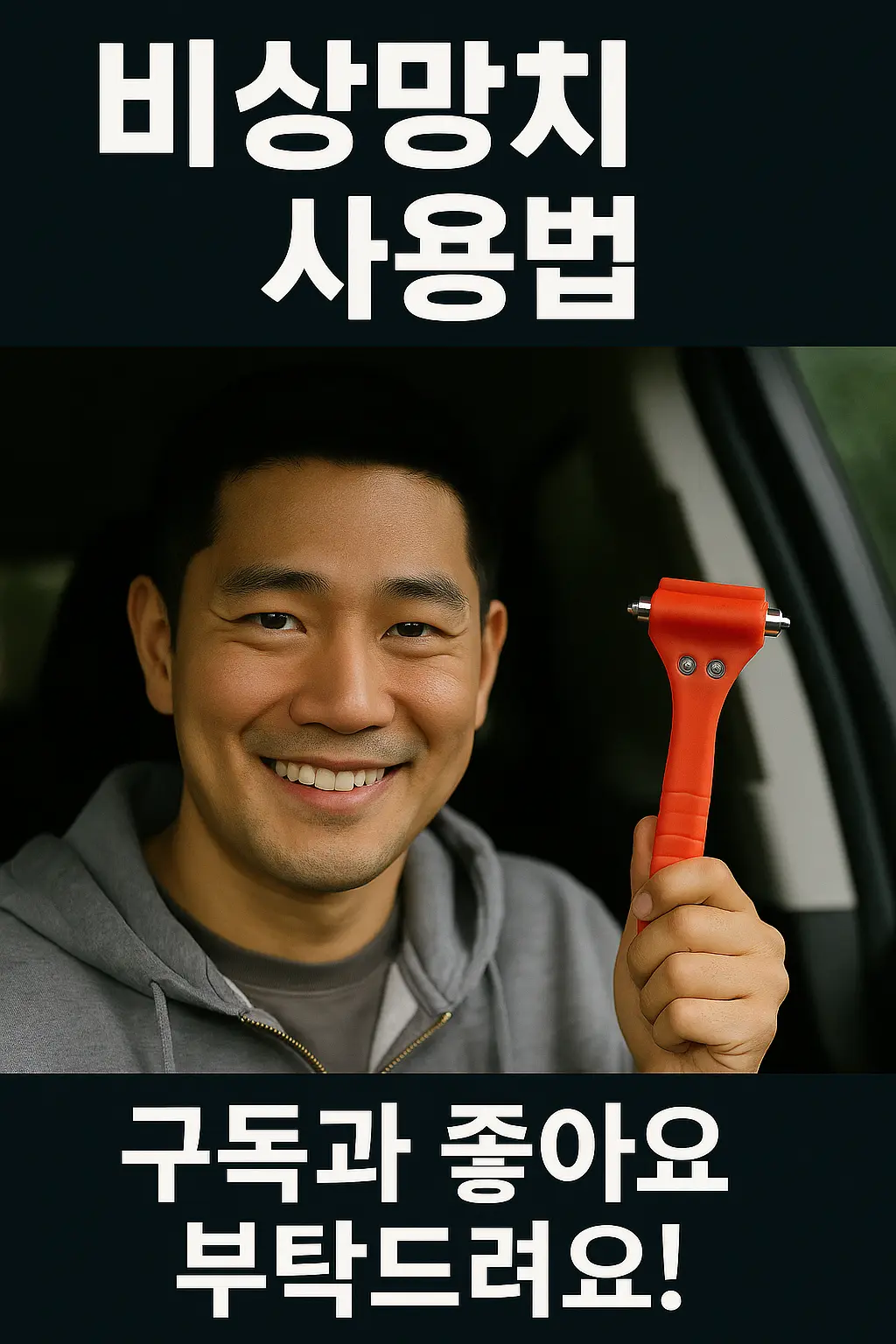 비상망치 사용법, 꼭 기억하세요!