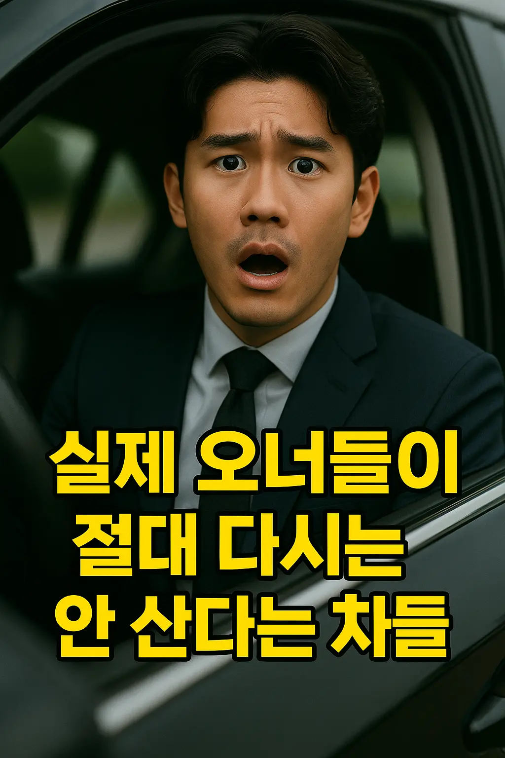 실제 오너들이 후회한 차들을 소개하는 몰랐차 썸네일 이미지