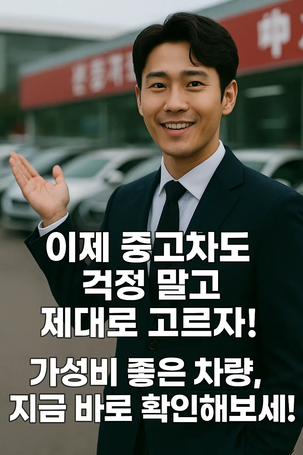 중고차 추천 BEST3 중고차 추천 마무리 컷 훈남