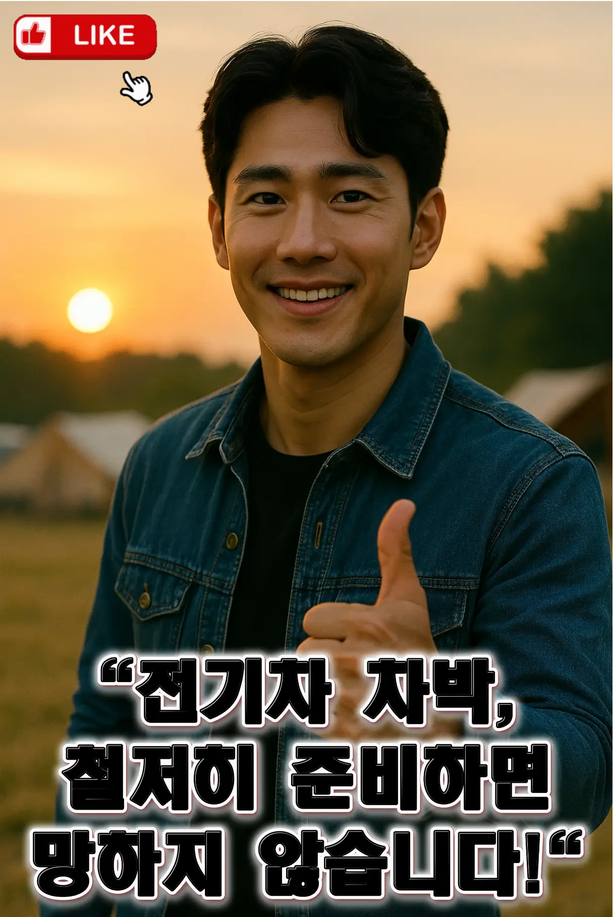 "전기차 차박 트러블 TOP10: 밤새 히터 사용으로 방전된 전기차 계기판과 텐트 내부 모습"